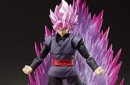 Dragon Ball Gokou Black -Super Saiyan Rose-SH Figuarts Action Figure By Bandai Tamashii - Image 4
