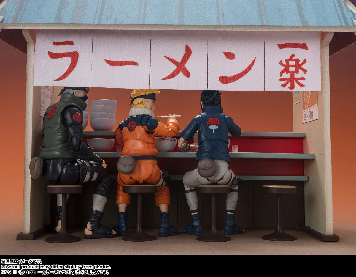 Naruto: Shippuden Ichiraku Ramen Set S.H.Figuarts By Bandai Tamashii - Image 3