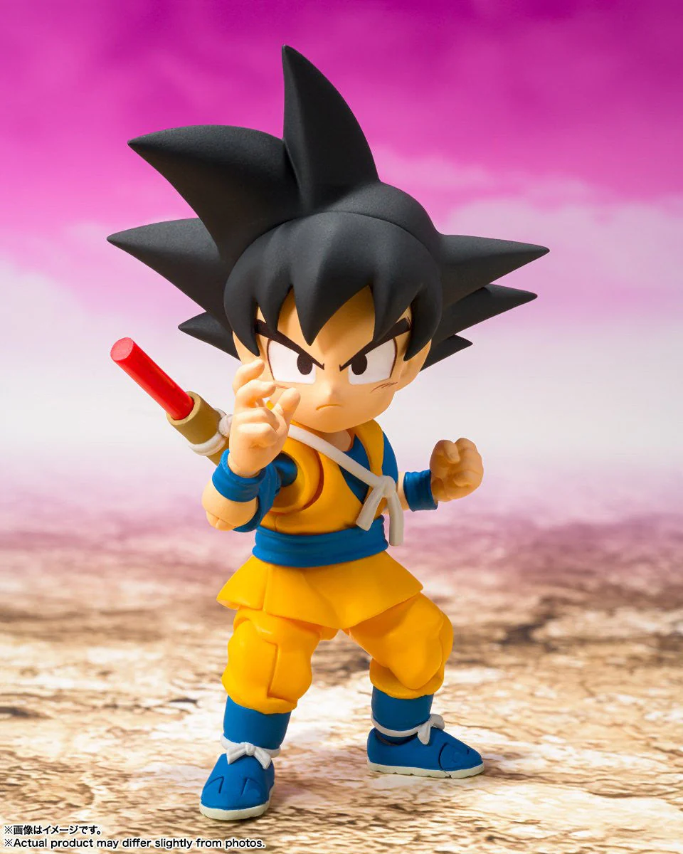Dragon Ball Daima: Son Goku Mini S.H.Figuarts Action Figure by Bandai Tamashii - Image 2