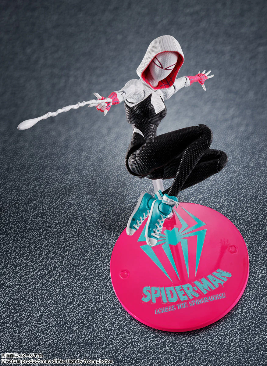 Spider-Gwen (Spider-Man: Atsv) Sh.Figuarts Action Figure by Bandai Tamashii - Image 3