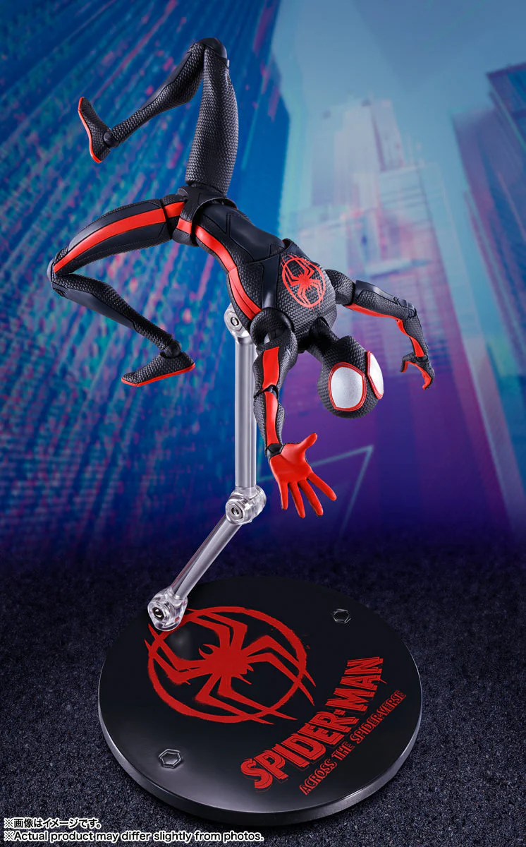 Spider-Man: Across The Spider-Verse - Spider-Man (Miles Morales) S.H.Figuarts Action Figure By Bandai Tamashii - Image 2