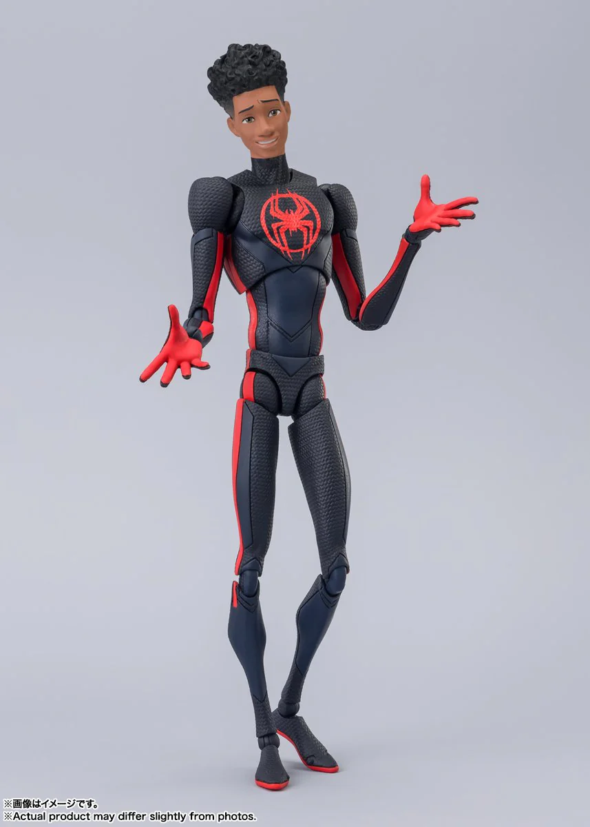 Spider-Man: Across The Spider-Verse - Spider-Man (Miles Morales) S.H.Figuarts Action Figure By Bandai Tamashii - Image 4