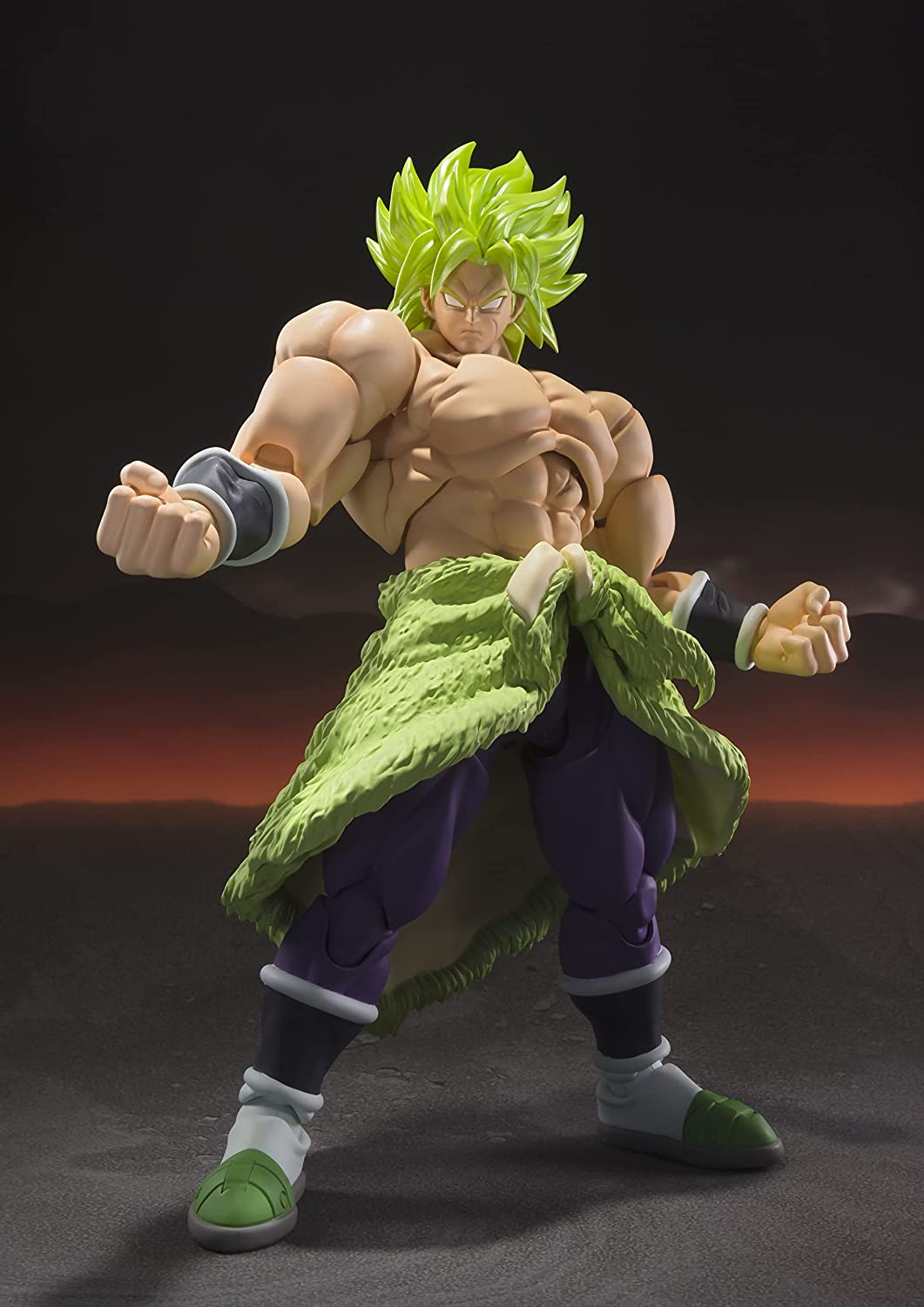 Dragon Ball Super Saiyan Broly Fullpower SH Figuarts Action Figure by Bandai - Image 2