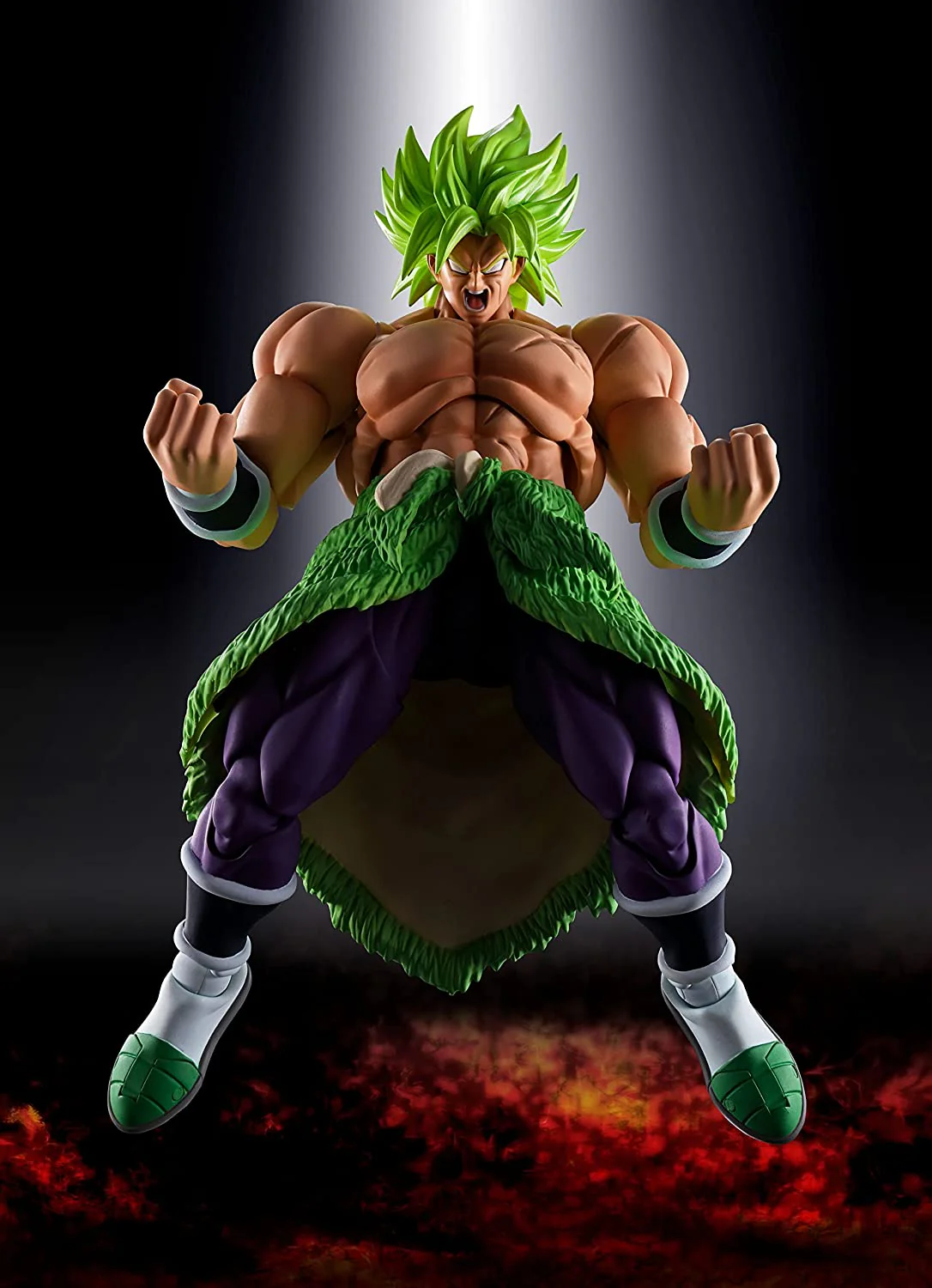 Dragon Ball Super Saiyan Broly Fullpower SH Figuarts Action Figure by Bandai - Image 3