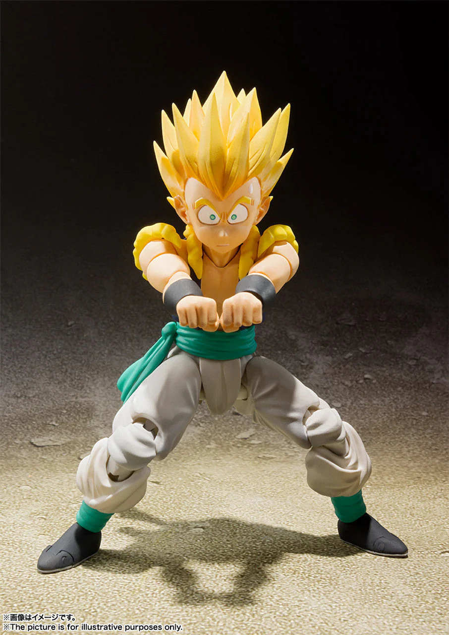 Dragon Ball Super Saiyan Gotenks SH Figuarts Action Figure By Bandai Tamashii - Image 3