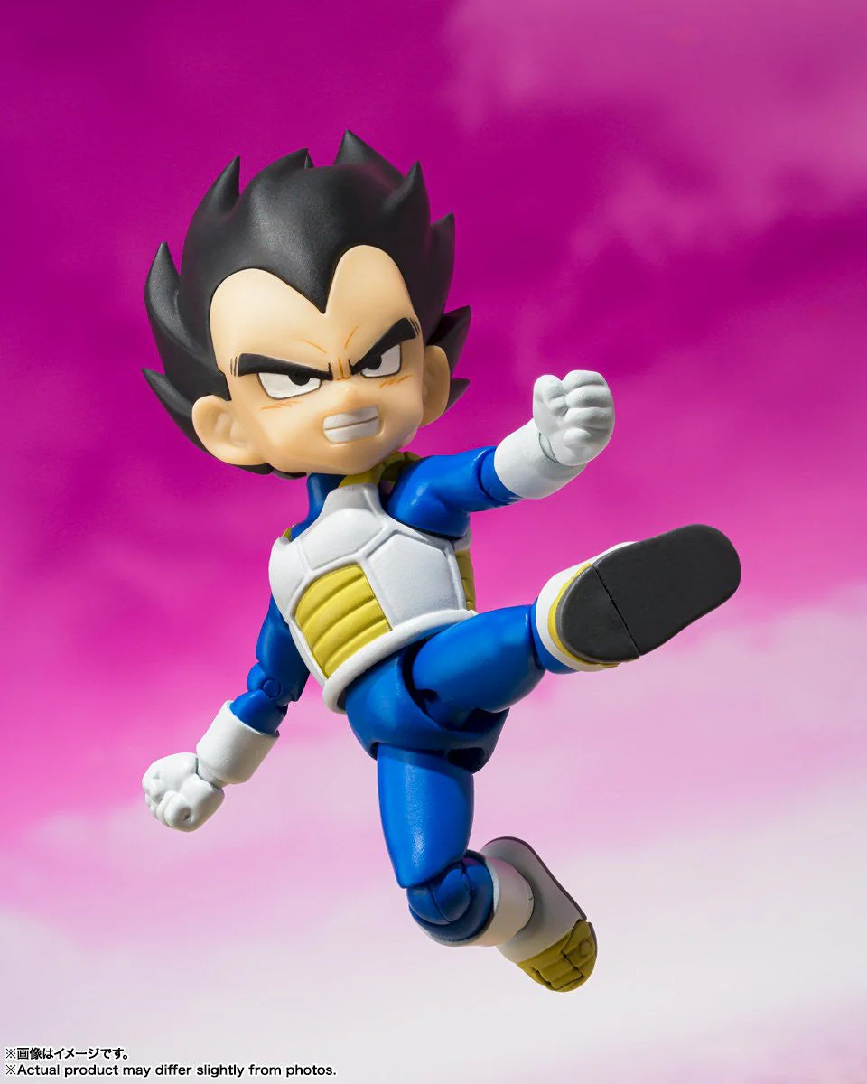 Dragon Ball Daima: Vegeta Mini S.H.Figuarts Action Figure by Bandai Tamashii - Image 2