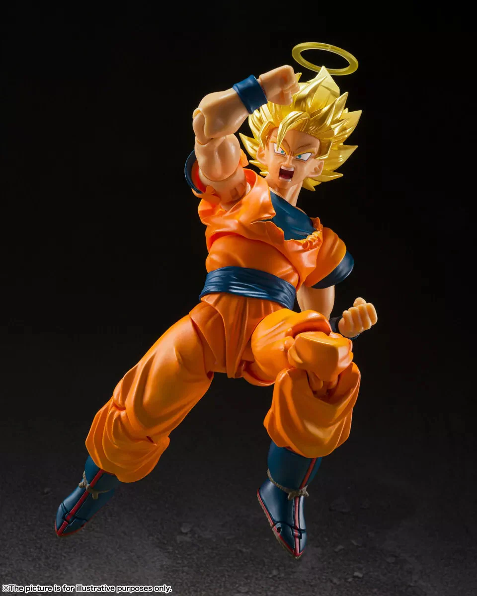 Dragon Ball Son Goku Super Saiyan 2 SH Figuarts Action Figure By Bandai Tamashii - Image 3