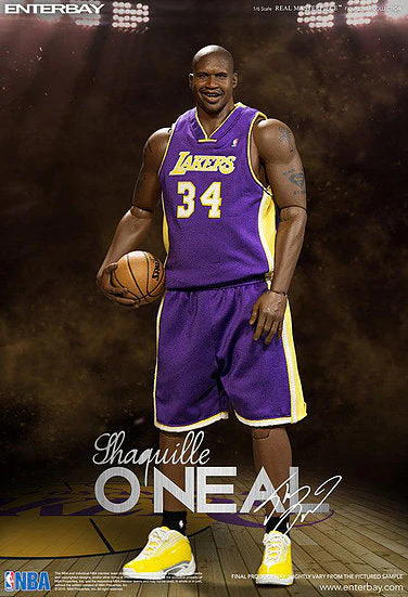 NBA: Shaquille O'Neal - Collection Real Masterpiece 1:6 Actionfigur - Limited 2-Pack Edition by Enterbay - Image 2