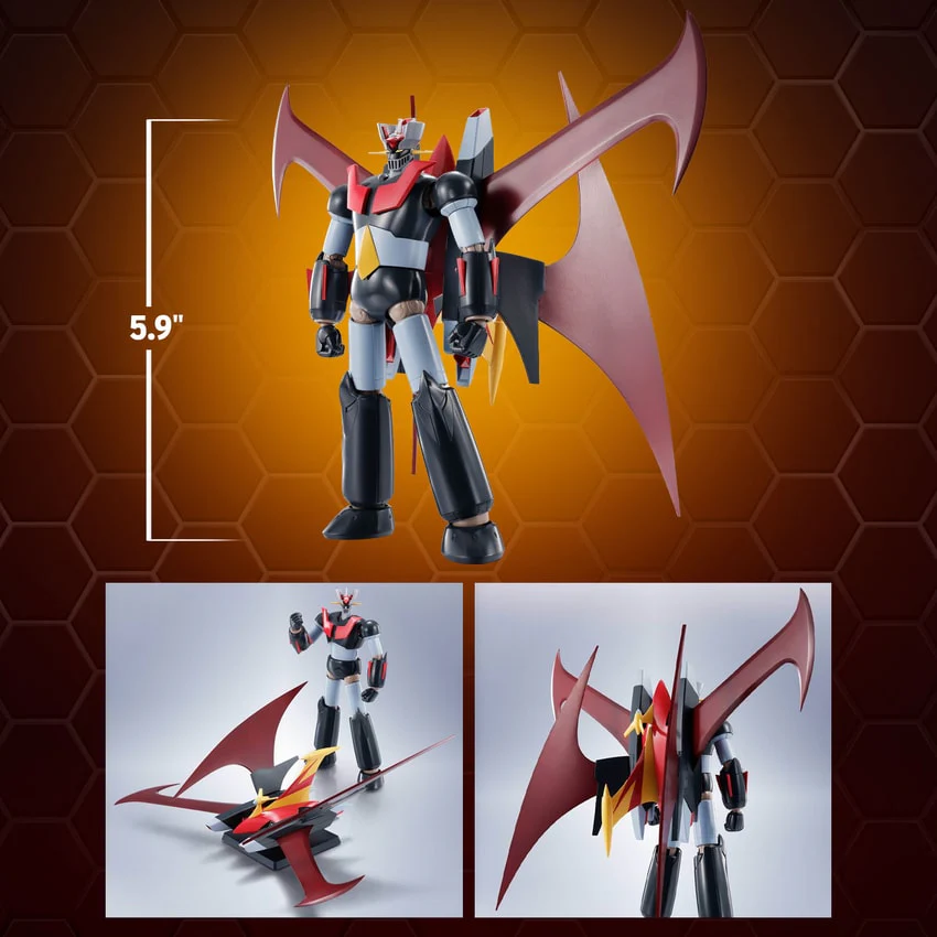 ROBOT SPIRITS SIDE SUPER MAZINGER X & Jet Scrander Action Figure By Bandai Tamashii - Image 2