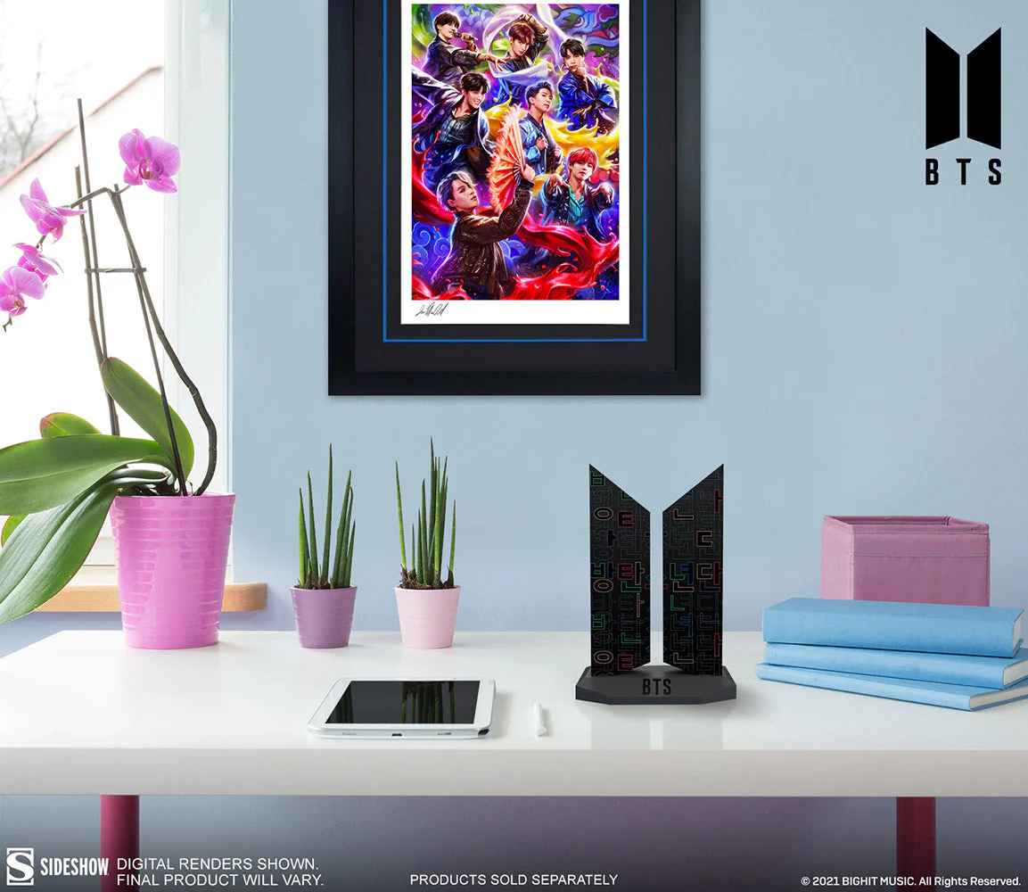 BTS Logo Hangeul Premium Edition by Sideshow Collectibles - Image 2