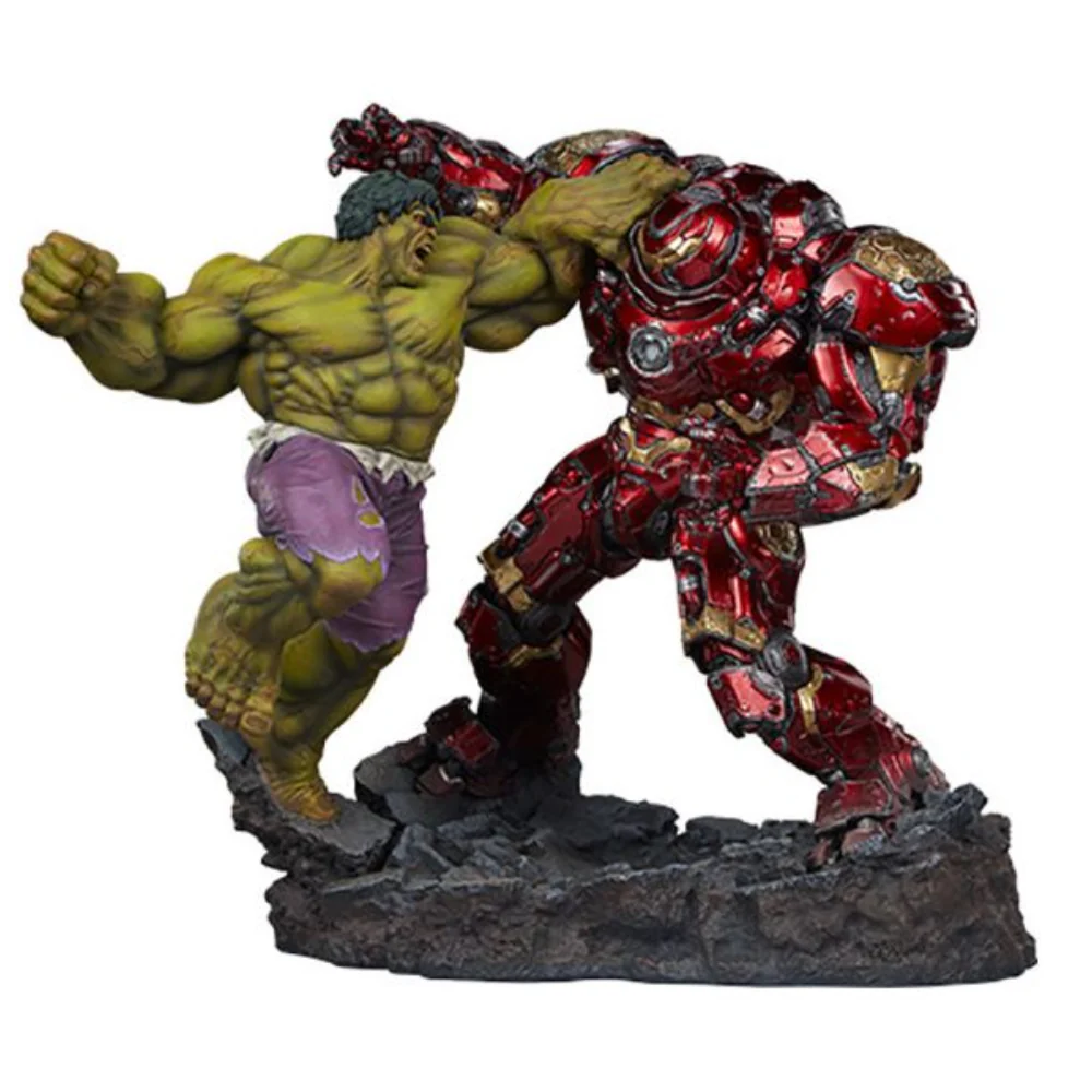Marvel Hulk Vs Hulk Buster Statue by Sideshow Collectibles: