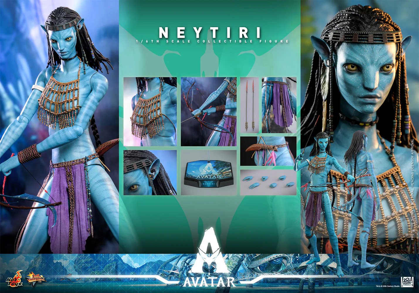 Avatar Neytiri Sixth Scale Figure By Hot Toys - Image 3