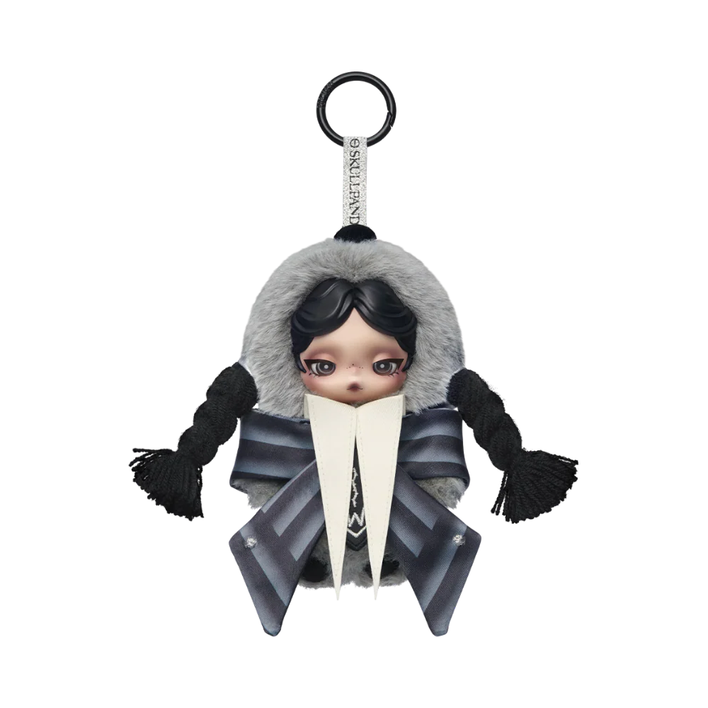 Skull Panda Wednesday Plush Nevermore Academy Uniform Version By Pop Mart