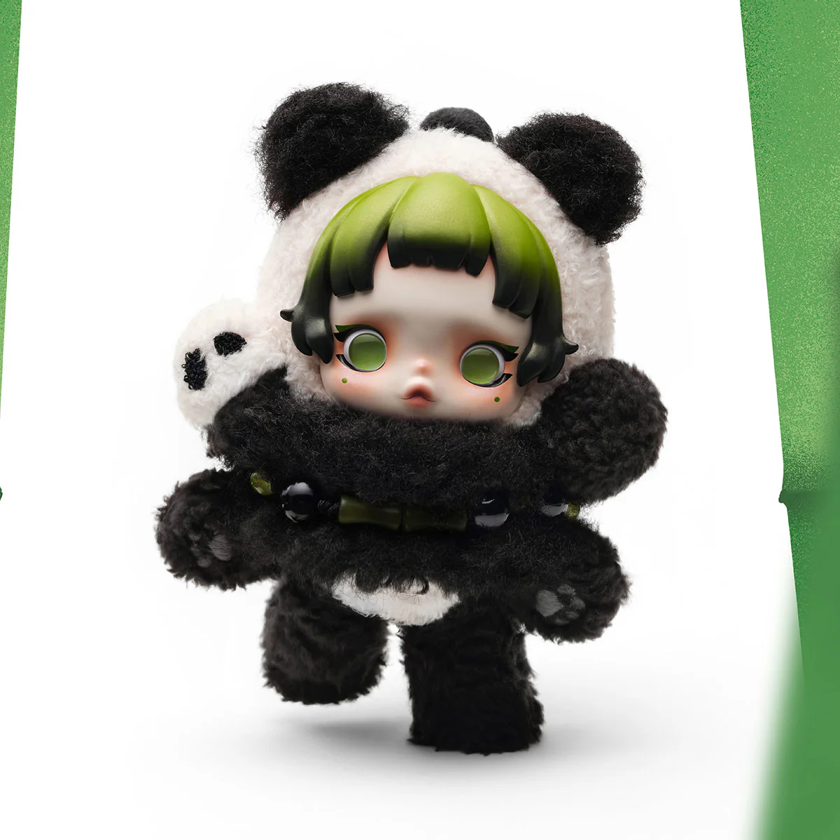Skull Panda Lazy Panda Plush Doll Pendant By Pop Mart - Image 4