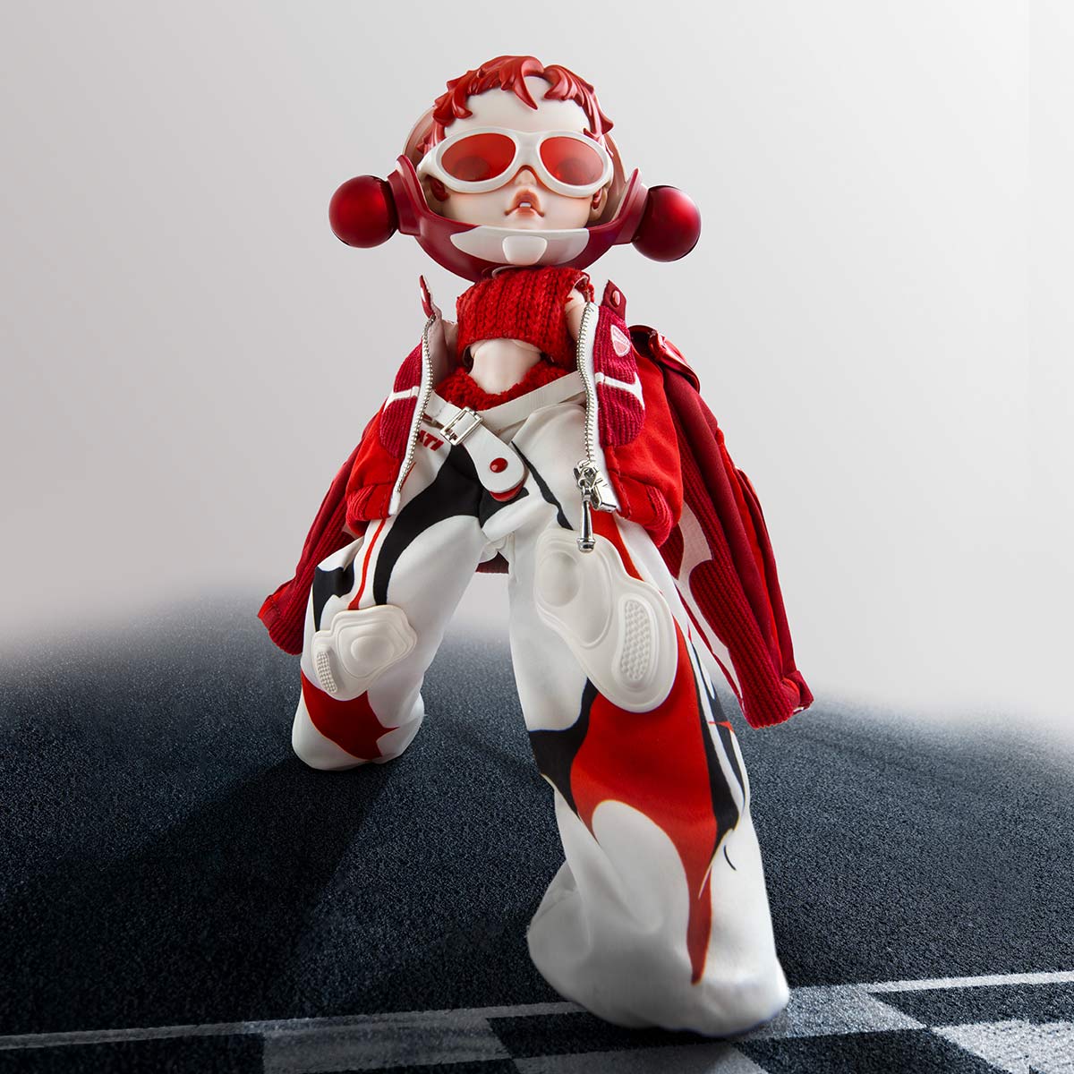 Skullpanda × Ducati 1/6 Action Figure By Pop Mart - Image 3