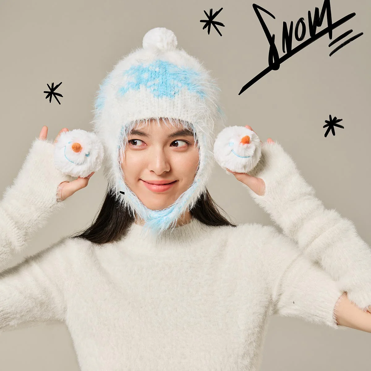 Skullpanda Tell Me What You Want Series Knitted Beanie By Pop Mart - Image 4