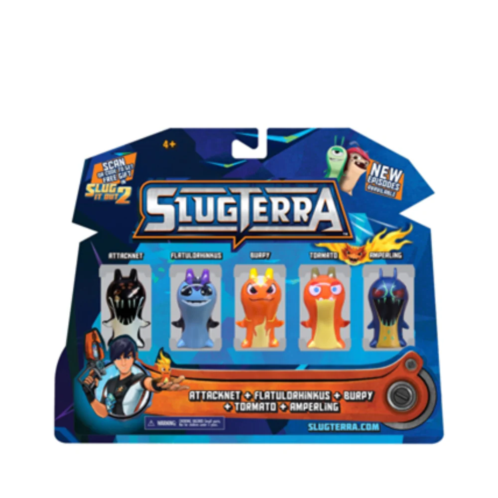 Slugterra PVC Fig. 5-PK By Jakks Pacific