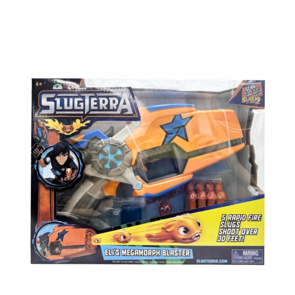 Slugterra Rapid Fire Eli's Megamorph Blaster By Jakks Pacific