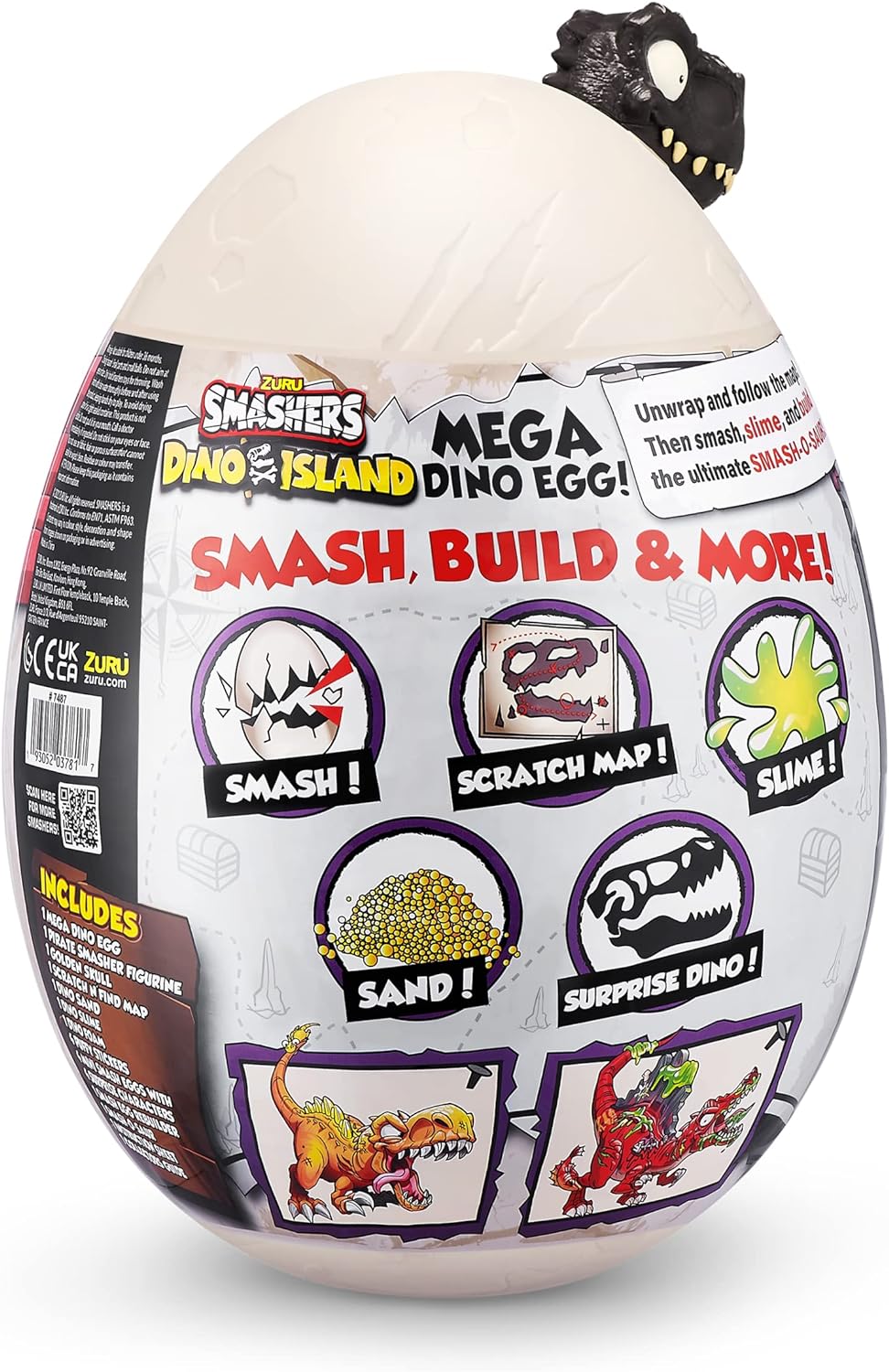 Smasher Epic Egg Series 5 Dino Island Epic Egg - Image 3