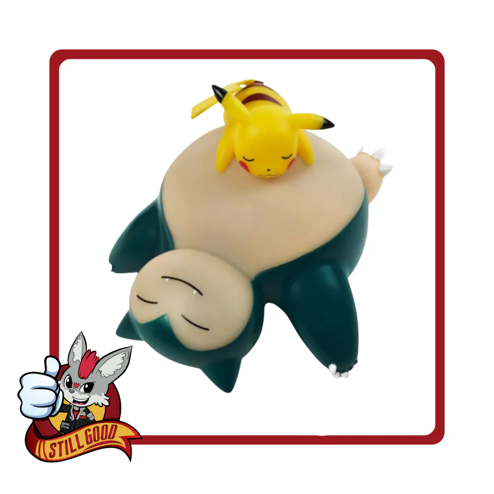 SNORLAX PIKACHU LAMP LED 25CM SENSO [CONDITION ISSUE]