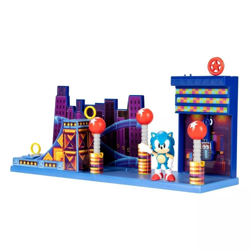 Sonic 2.5" Fig Studiopolis Zone Playset