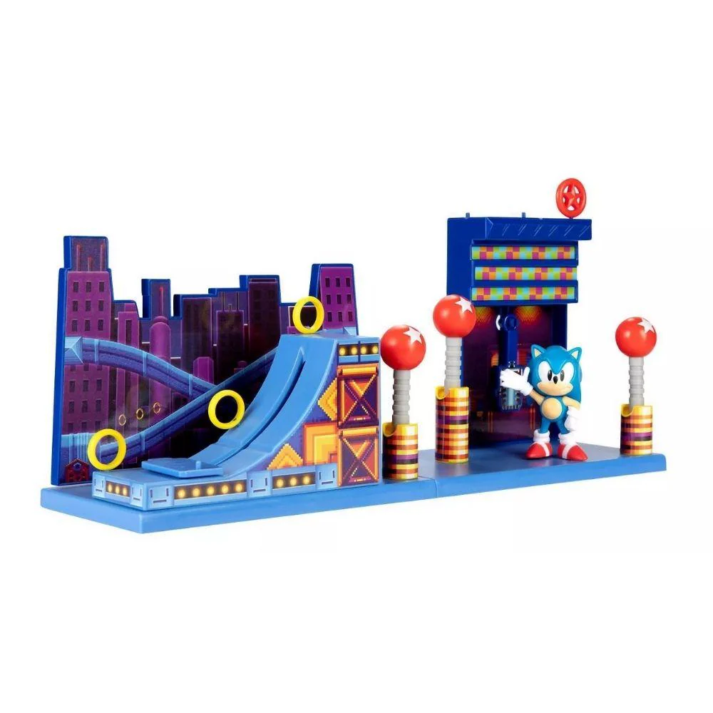 Sonic 2.5" Fig Studiopolis Zone Playset - Image 2