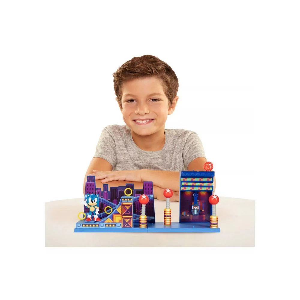 Sonic 2.5" Fig Studiopolis Zone Playset - Image 3