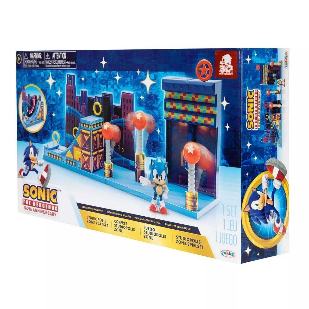 Sonic 2.5" Fig Studiopolis Zone Playset - Image 5