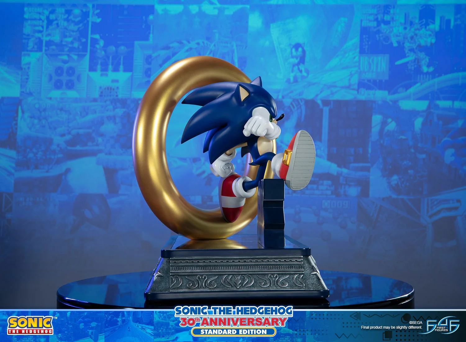 Sonic The Hedgehog 30th Anniversary (Standard Edition) Statue By First 4 Figures - Image 3