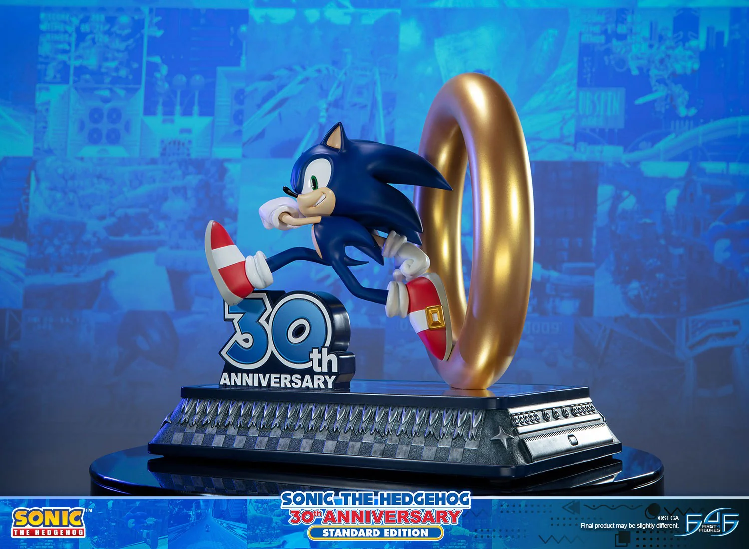 Sonic The Hedgehog 30th Anniversary (Standard Edition) Statue By First 4 Figures - Image 4