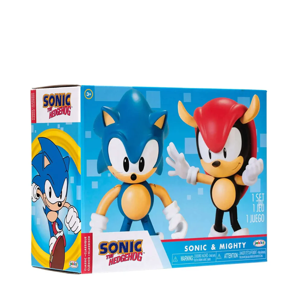 Sonic The Hedgehog Sonic & Mighty Exclusive Action Figure 2-Pack [Classic]
