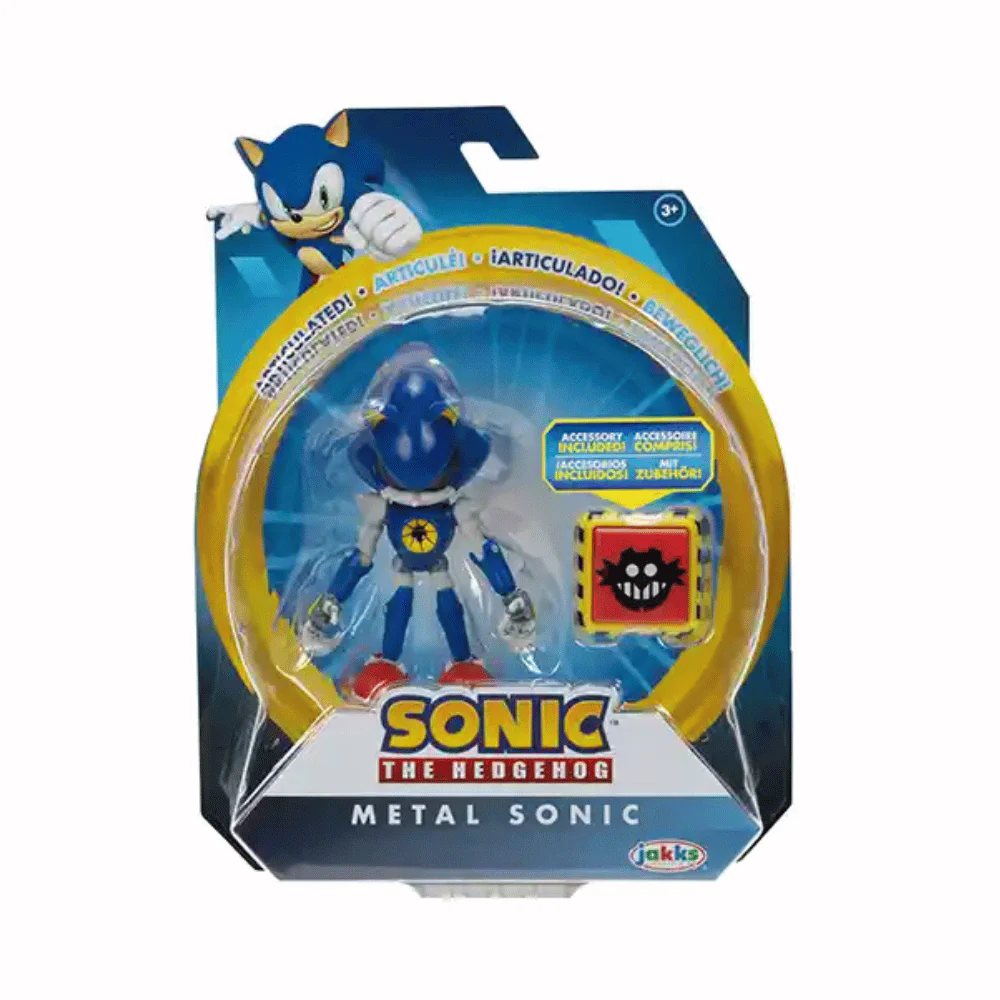 Sonic 4" Fig w/Acc Wave #13 - Modern Metal Sonic