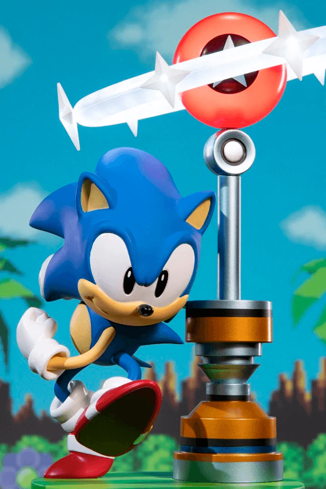 Sonic The Hedgehog - Sonic Pvc Statue (Collector'S Edition) By First 4 Figures - Image 2