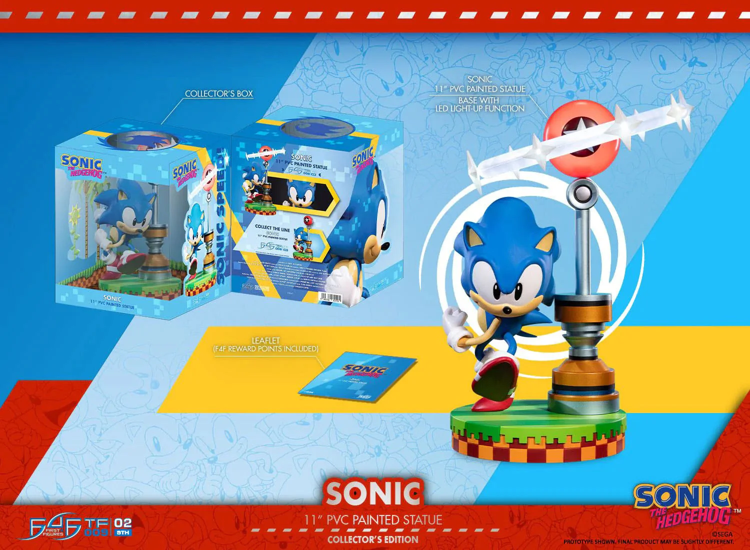 Sonic The Hedgehog - Sonic Pvc Statue (Collector'S Edition) By First 4 Figures - Image 3