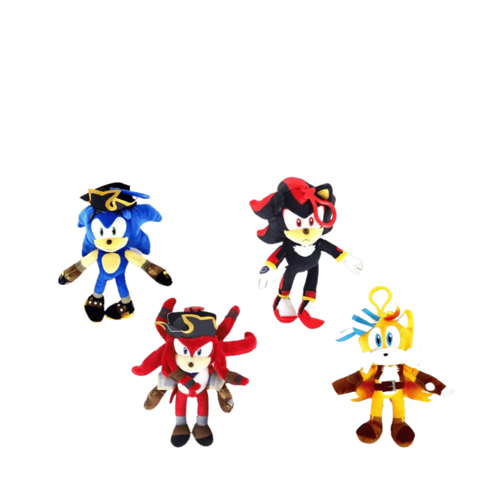 SONIC PLUSH CLIP 6" (1 RANDOM)
