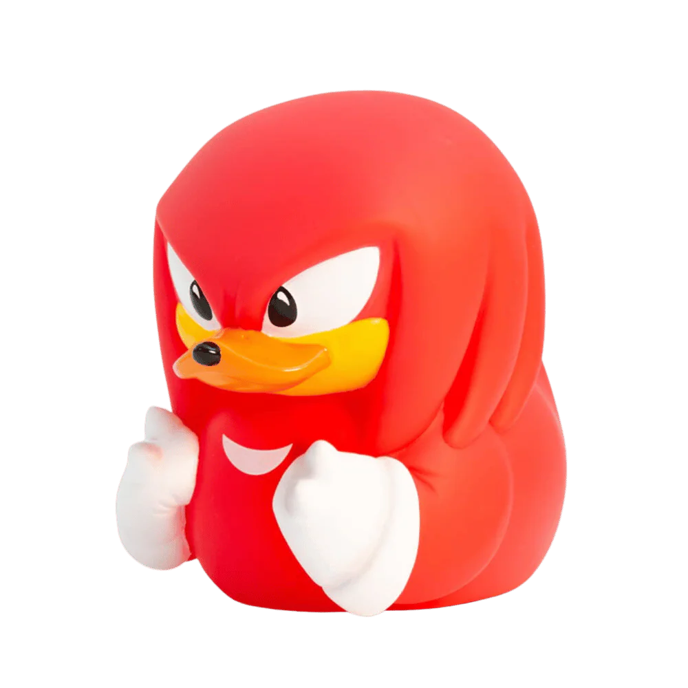 Sonic Knuckles Rubber Duck By TUBBZ