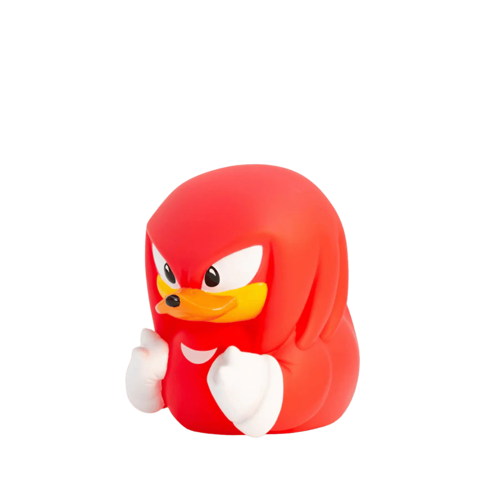 Sonic Knuckles MINI Rubber Duck By TUBBZ