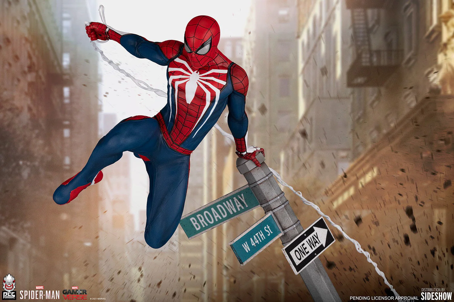 Spider-Man: Advanced Suit 1/6 Scale Diorama Statue by PCS - Image 3