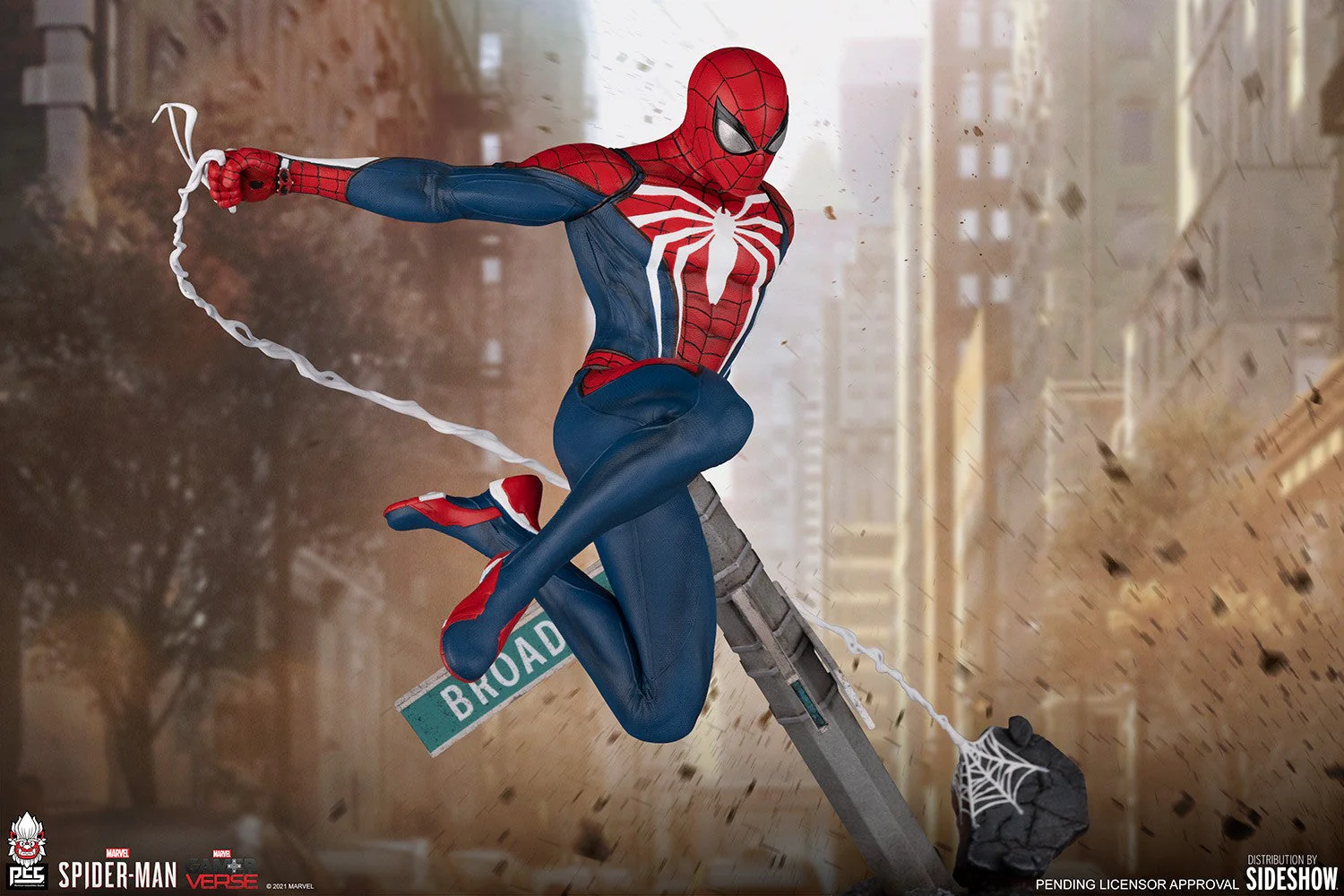 Spider-Man: Advanced Suit 1/6 Scale Diorama Statue by PCS - Image 4