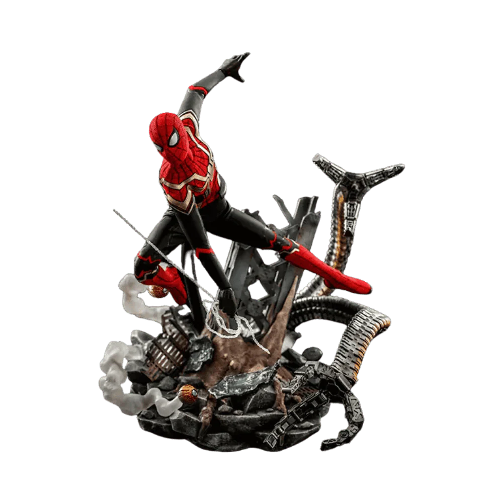 SPIDER MAN INTEGRATED SUIT DELUXE 1:6 Scale By Hot Toys