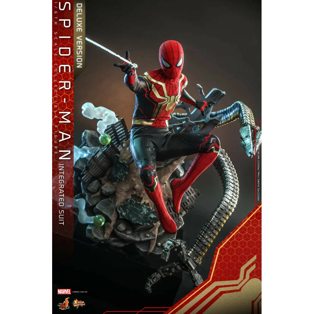 SPIDER MAN INTEGRATED SUIT DELUXE 1:6 Scale By Hot Toys - Image 4