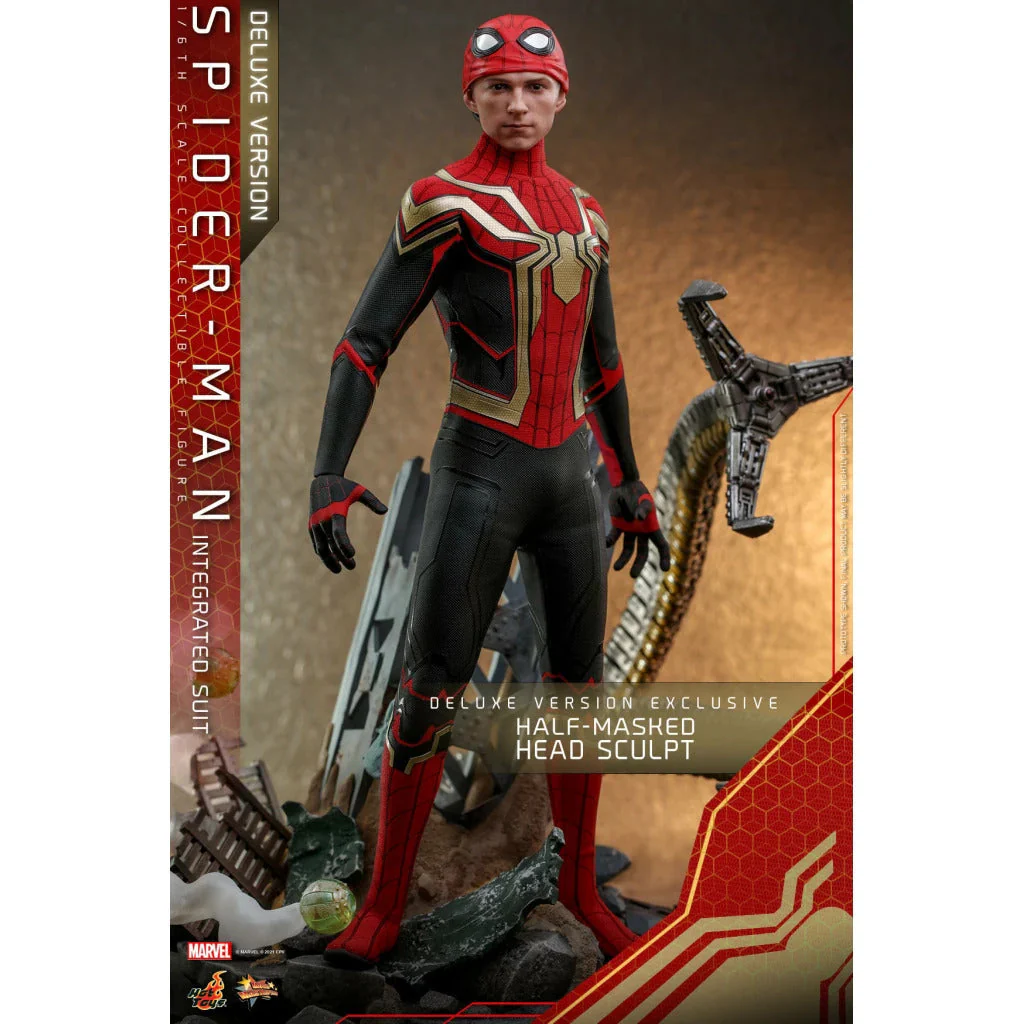 SPIDER MAN INTEGRATED SUIT DELUXE 1:6 Scale By Hot Toys - Image 6