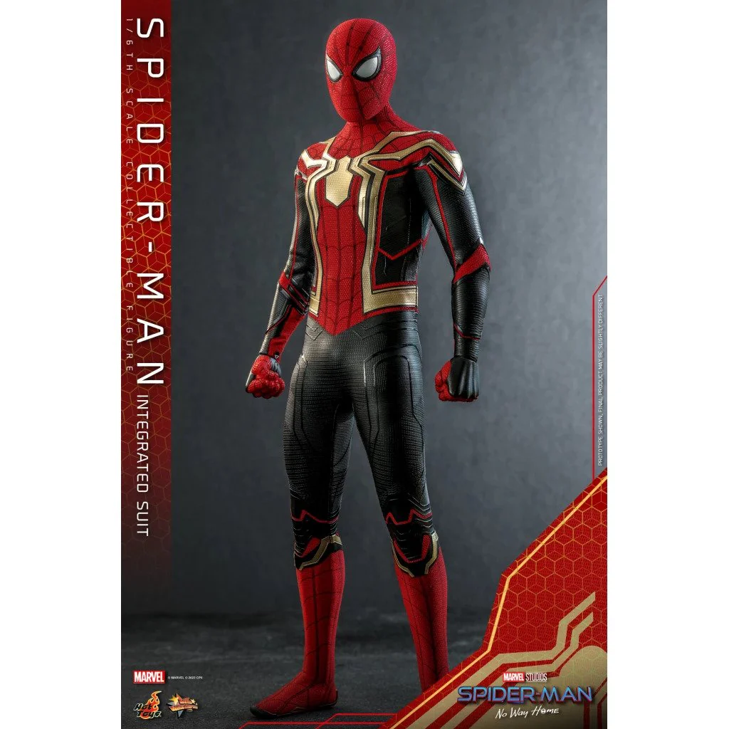 SPIDER MAN INTEGRATED SUIT DELUXE 1:6 Scale By Hot Toys - Image 8