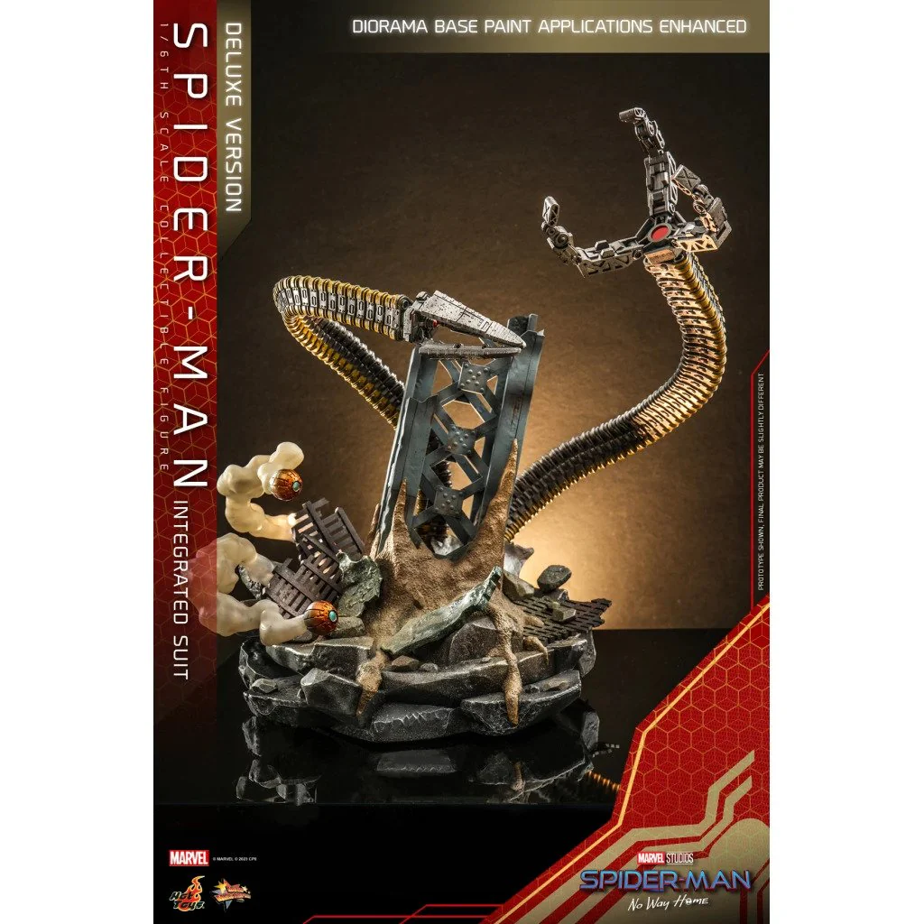 SPIDER MAN INTEGRATED SUIT DELUXE 1:6 Scale By Hot Toys - Image 9