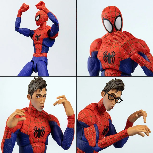 Spider Man Into the Spider Verse SV ACTION Peter B. Parker By Sentinel - Image 3