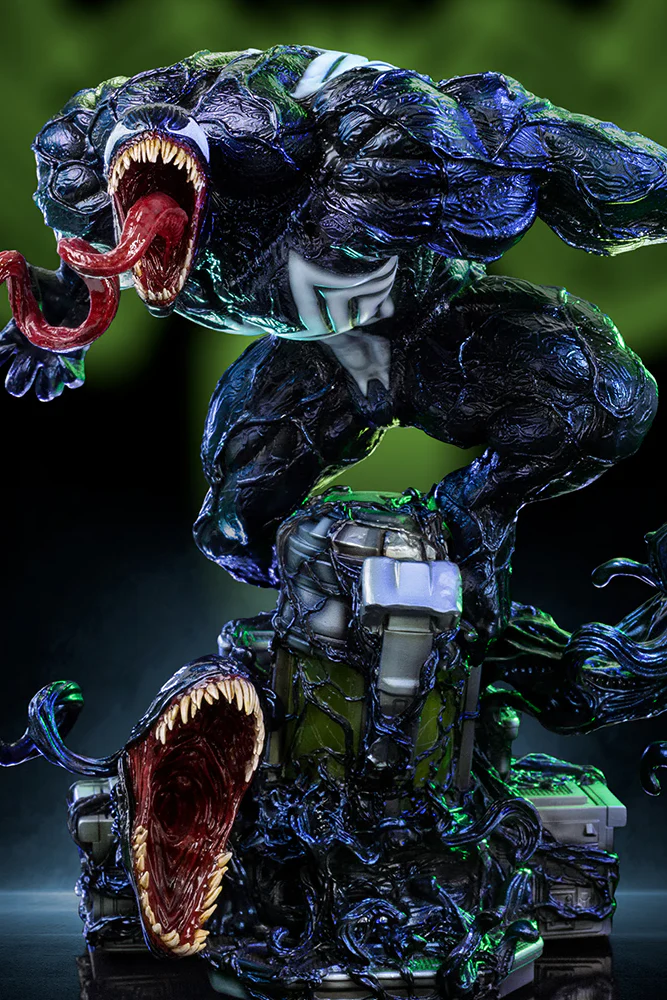 SPIDER MAN VS VILLAINS - VENOM DELUXE ART SCALE 1/10 STATUE By Iron Studios - Image 2