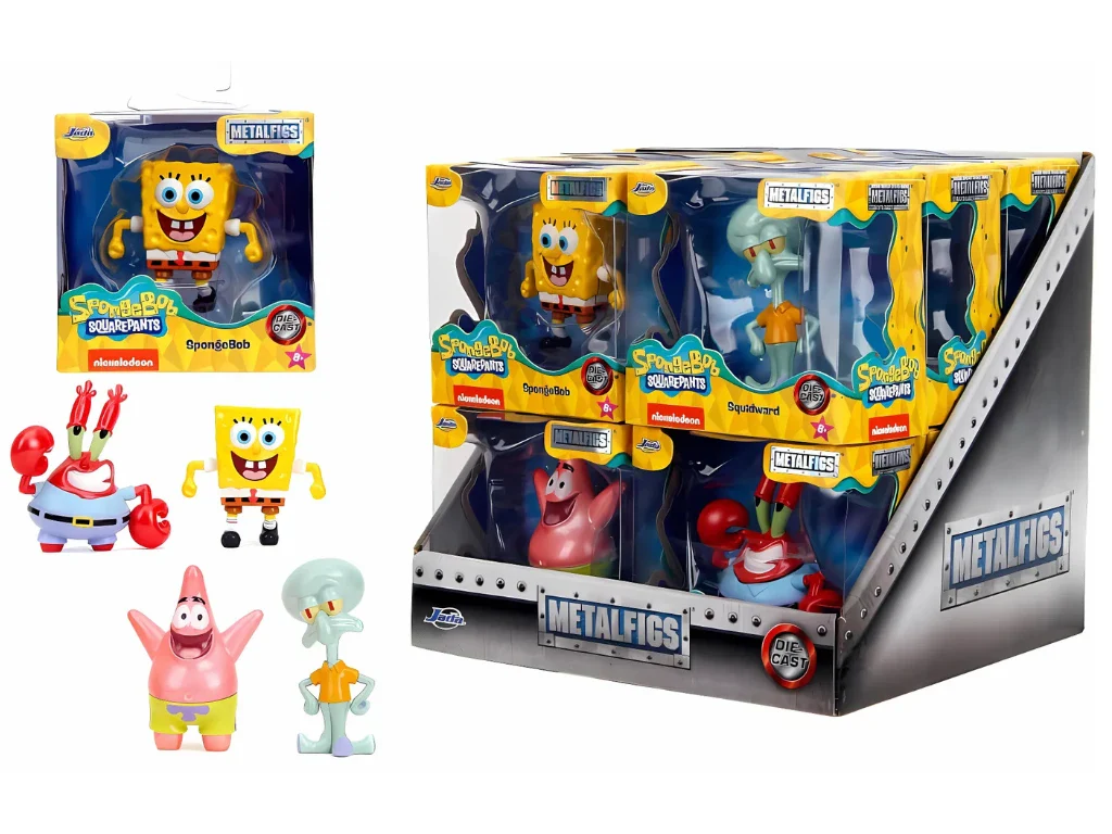 Sponge Bob Figures 2,5", Wave 1 By Jada ( Random 1 )