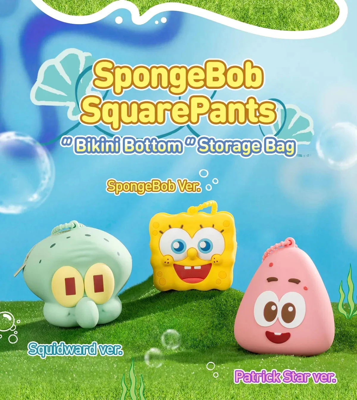 Spongebob-Bikini Bottom Storage Bag-Spongebob Ver. By Pop Mart (1 Random) - Image 2