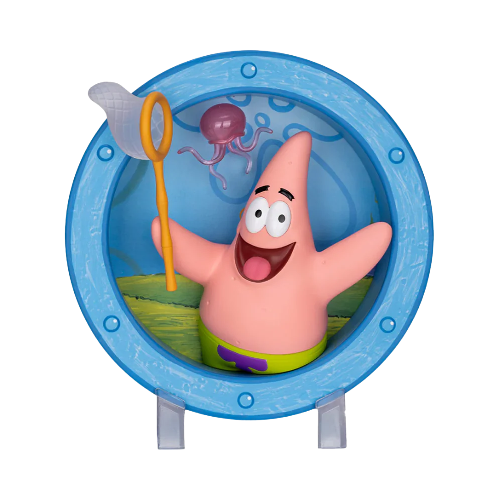 Spongebob’s Window - Patrick Jellyfishing By Pop Mart