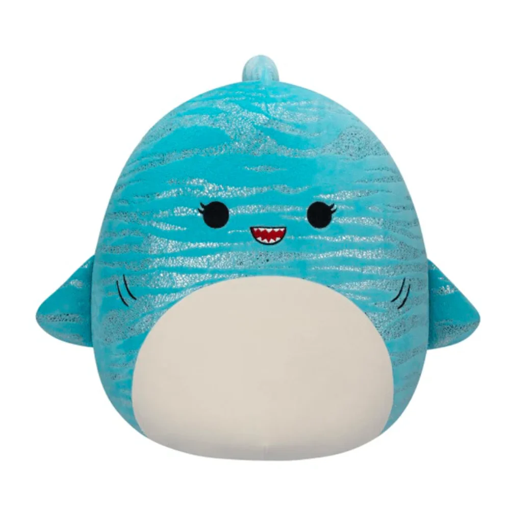 Squishmallow Kellytoy Plush 12" Lamar The Blue Whale Shark